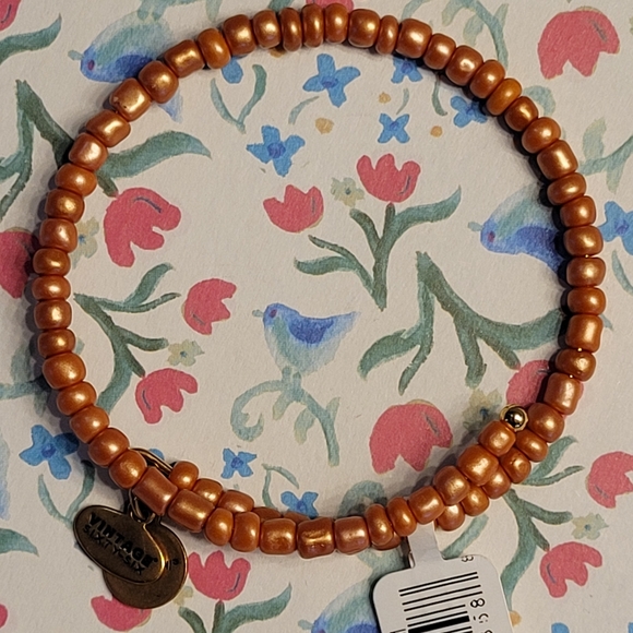 ALEX & ANI Primal Spirit Savanna Wrap Bracelet color Rafaelian Gold w/ 2 charms - Picture 6 of 8